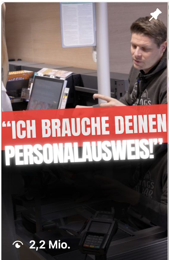 Social-Media-Content für Supermärkte – Reel 1