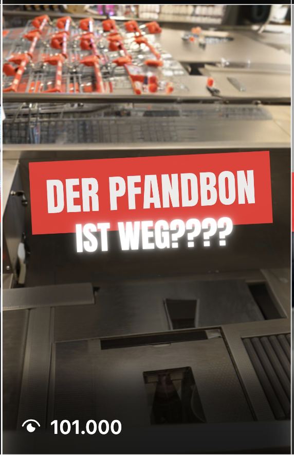 Social-Media-Content für Supermärkte – Reel 4