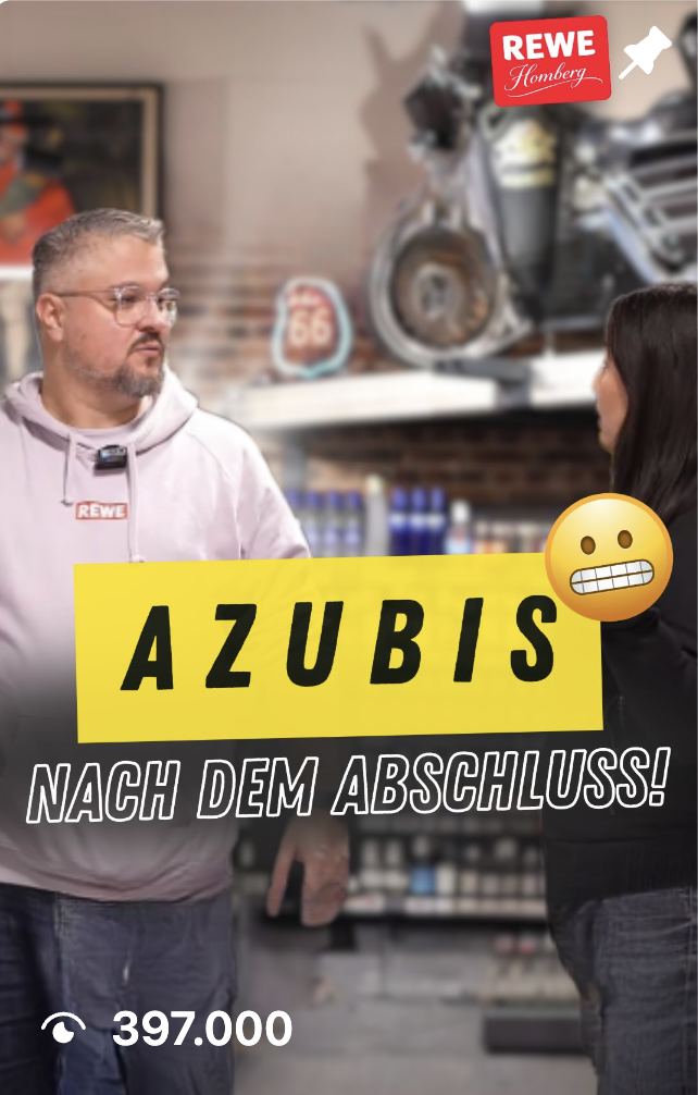 Social-Media-Content für Supermärkte – Reel 7